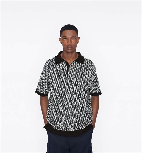 dior and shawn oversized polo shirt|dior oblique polo shirts.